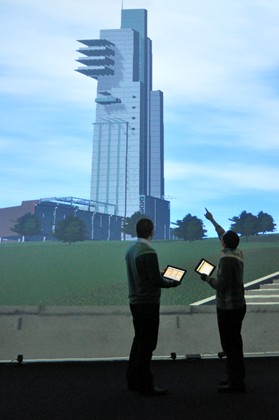 Mobile interaction with semantically-annotated 3D scenes - 2011